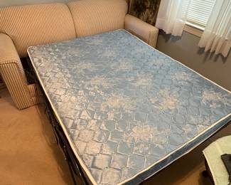 R78 - $75. Sleeper Sofa - Clean and gently used. Measures 72" wide x 36" deep x 31" tall. Located on the 2nd floor - you need 2 strong people to move.
