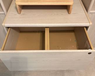 R8 - $30. O'Sullivans Office Furniture. Measures 29" wide x 19.5" deep x 27.5" tall. Has key!