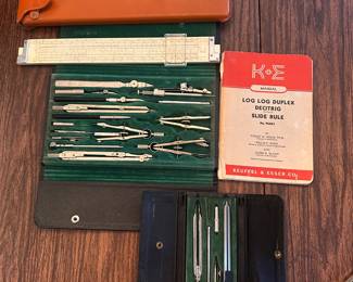 R117 - $30. Vintage Drafting Tool Lot.