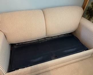 R78 - $75. Sleeper Sofa - Clean and gently used. Measures 72" wide x 36" deep x 31" tall. Located on the 2nd floor - you need 2 strong people to move.