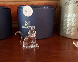R84 - $40. Swarovski Crystal Zodiac Monkey.