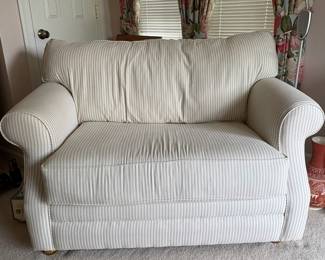 R89 - Sleeper Sofa Chair. Located on the 2nd floor. FREE but YOU need help to move! Does have staining
