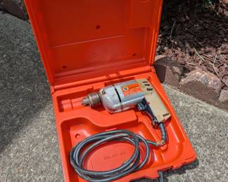 R103 - $10. Black & Decker Corded Drill.