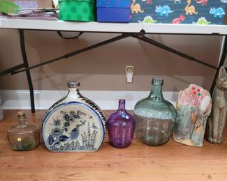 Jars / Vintage Collectable Vase / Large Cat
