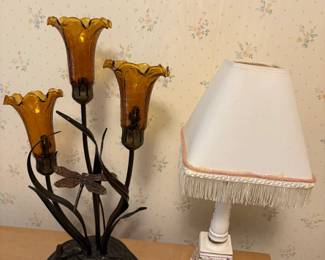 Lily lamp, bedroom lamp