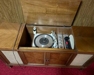 GE stereo, phonograph