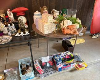 Precious moments, Ironing board and iron, cool country scale