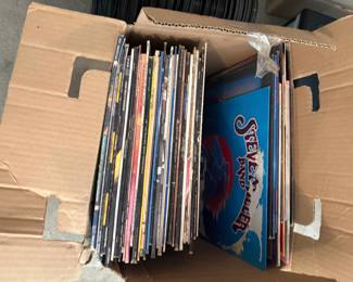 Bos of 45 albums, all from the 70's Rock. Bob Seger, Journey, Boston, so many more, selling together