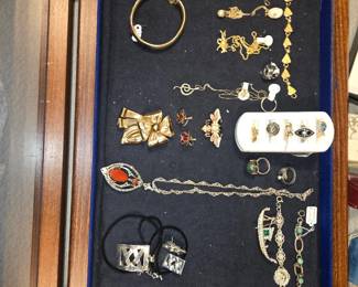 A small sample of gold and silver