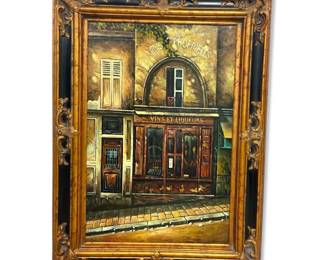 Framed Oil Painting