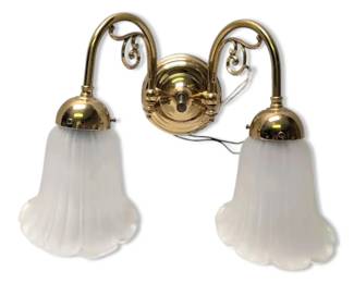 KALCO Gold Toned Wall Light