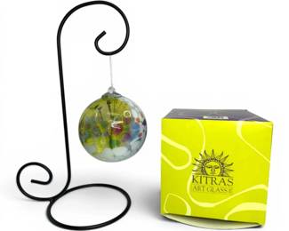 Kitras Handmade Art Glass Hanging Ornament Tree of Enchantment
