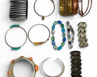 Copper, Brass, More Bracelets Cuffs