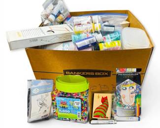 Peeler, Stamps, Paints More Craft Supplies