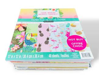 Vibrant Scrapbook Paper
