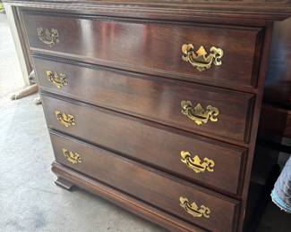 4 Drawer cherry chest 