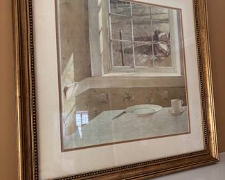 Framed print Andrew Wyeth