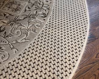 7' round rug - Ballards