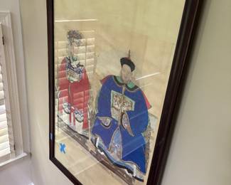 Large Asian artwork - 60" height