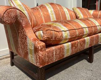 Sherrill chippendale sofa