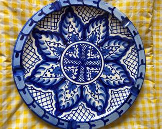 12” decorative platter 