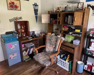 Bedroom - various office supplies