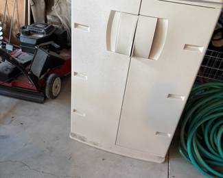 Toro self propelled mower  SOLD & CABINET SOLD