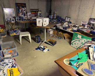 Basement - bottom of steps turn left - Blues Collections