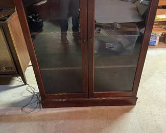 double door cabinet  Basement