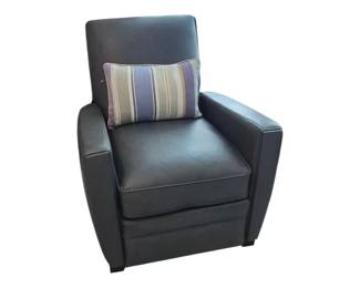 Bernhart all leather recliner - one of a pair