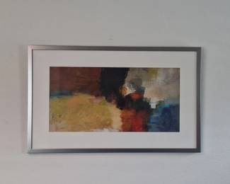 Abstract framed art