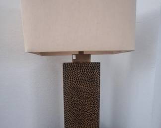 Contemporary lamp (one of a pair)