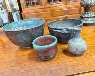 Michael Perry Pottery vessels (Alabama) 
