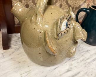 Side View Jerry Brown Face Jug