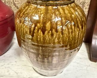 Ben Allman (NC)  Drip Glaze Pottery Vase