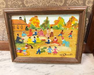 Original “Dinner on the Ground” Petite by Peti Clements