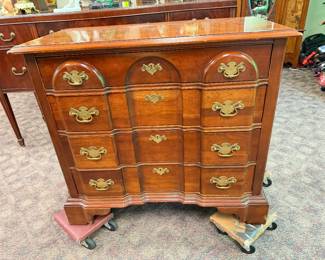Block Front Cherry Chest
