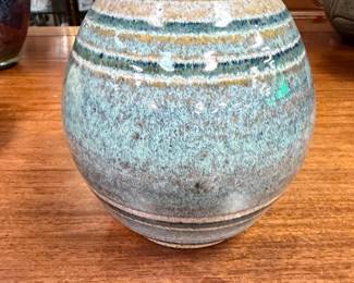 Main Ave Pottery vase by Val Wall