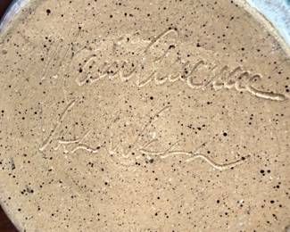 Detail of signature