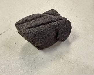 Small Lonnie Holley sandstone carving