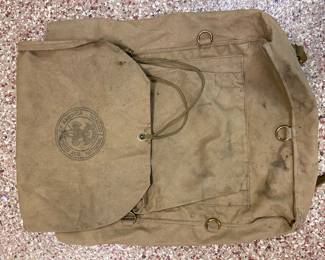 Vintage Boy Scout back pack