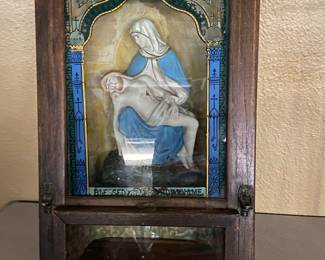 Vintage 3D religious picture