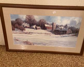 Framed print 