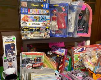 Games, toys
