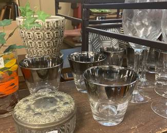 Vintage glassware 