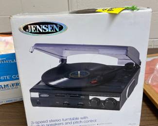 Portable record player 