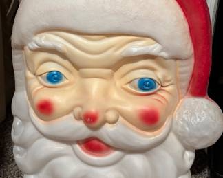 Vintage Empire Santa Face Blow Mold Indoor/Outdoor 24” tall