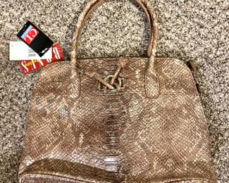 Faux Snake Purse