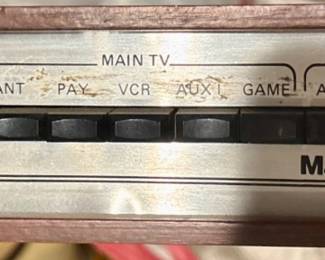 Vintage Master Control Center
