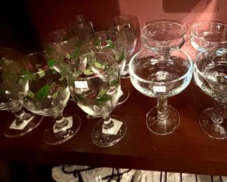 Holiday Glassware